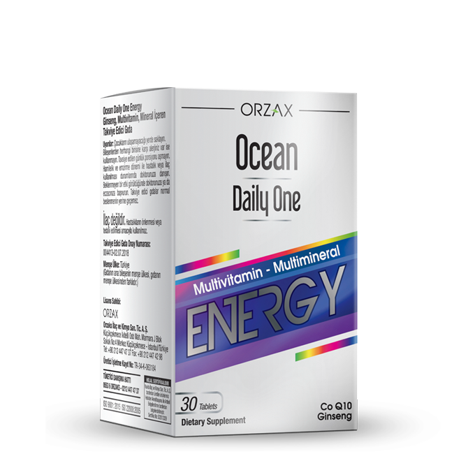 Orzax Ocean Daily One Energy 30 таблеток