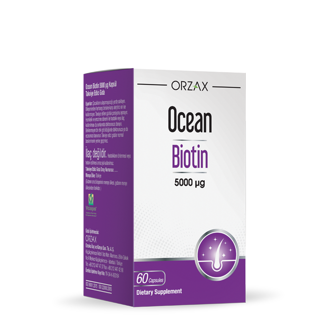 ORZAX Ocean Biotin 5000 60 капсул