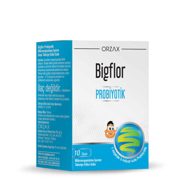 ORZAX  Bigflor 30 капсул
