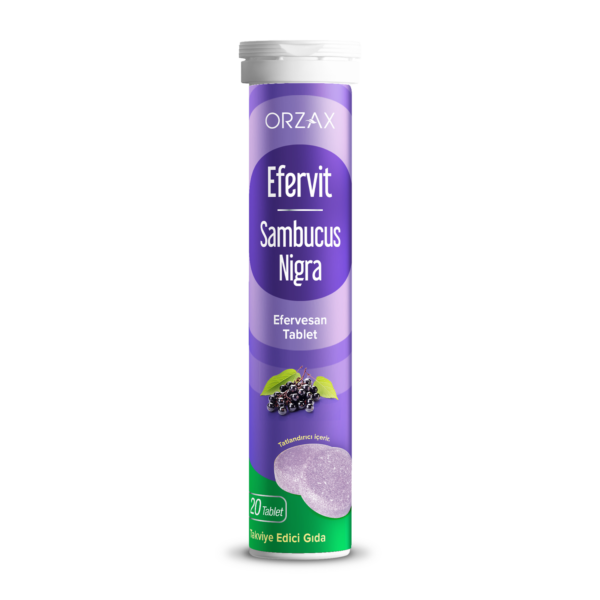 ORZAX Efervit Sambucus Nigra 20 шипучих таблеток