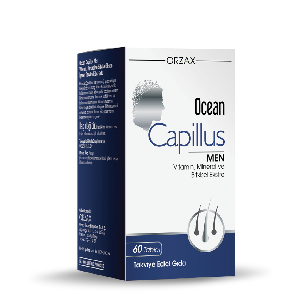 ORZAX  Ocean Capillus Men 60 таблеток