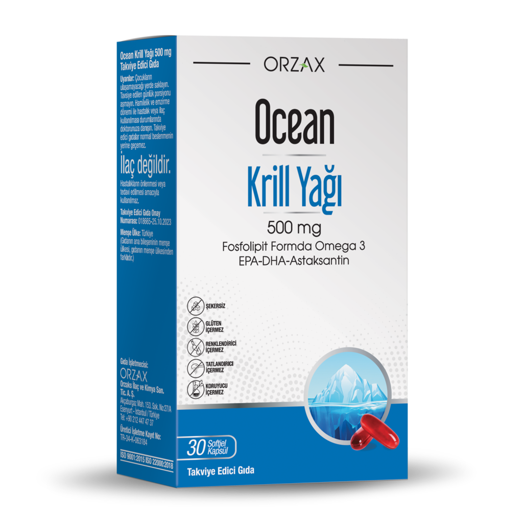 Ocean Krill Oil Масло Криля 30 капсул