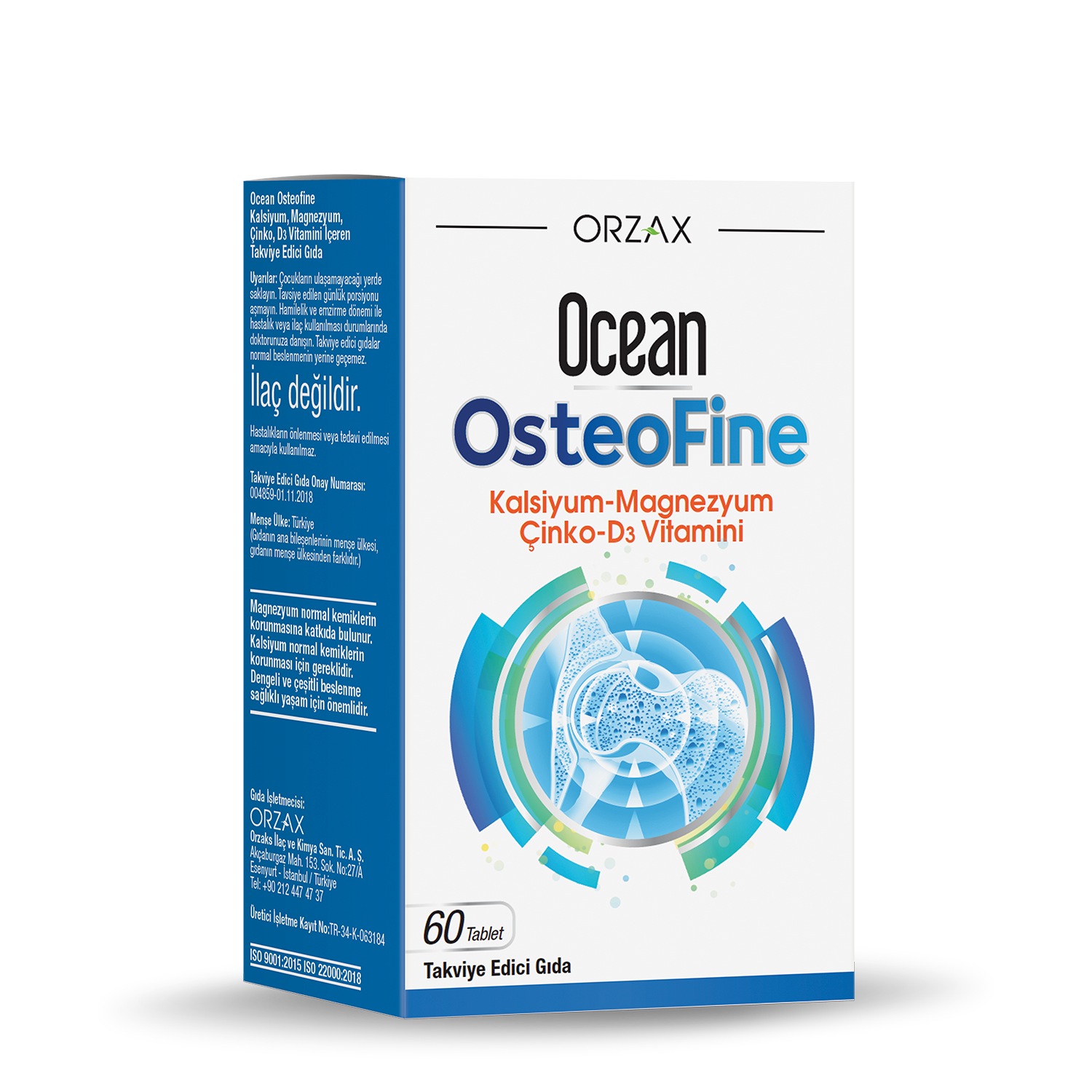 ORZAX  Ocean Osteofine 60 таблеток