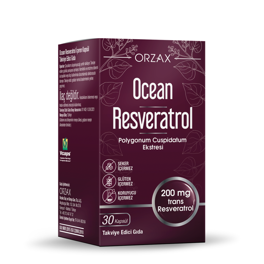 Orzax Ocean Resveratrol Ресвератрол 30 капсул