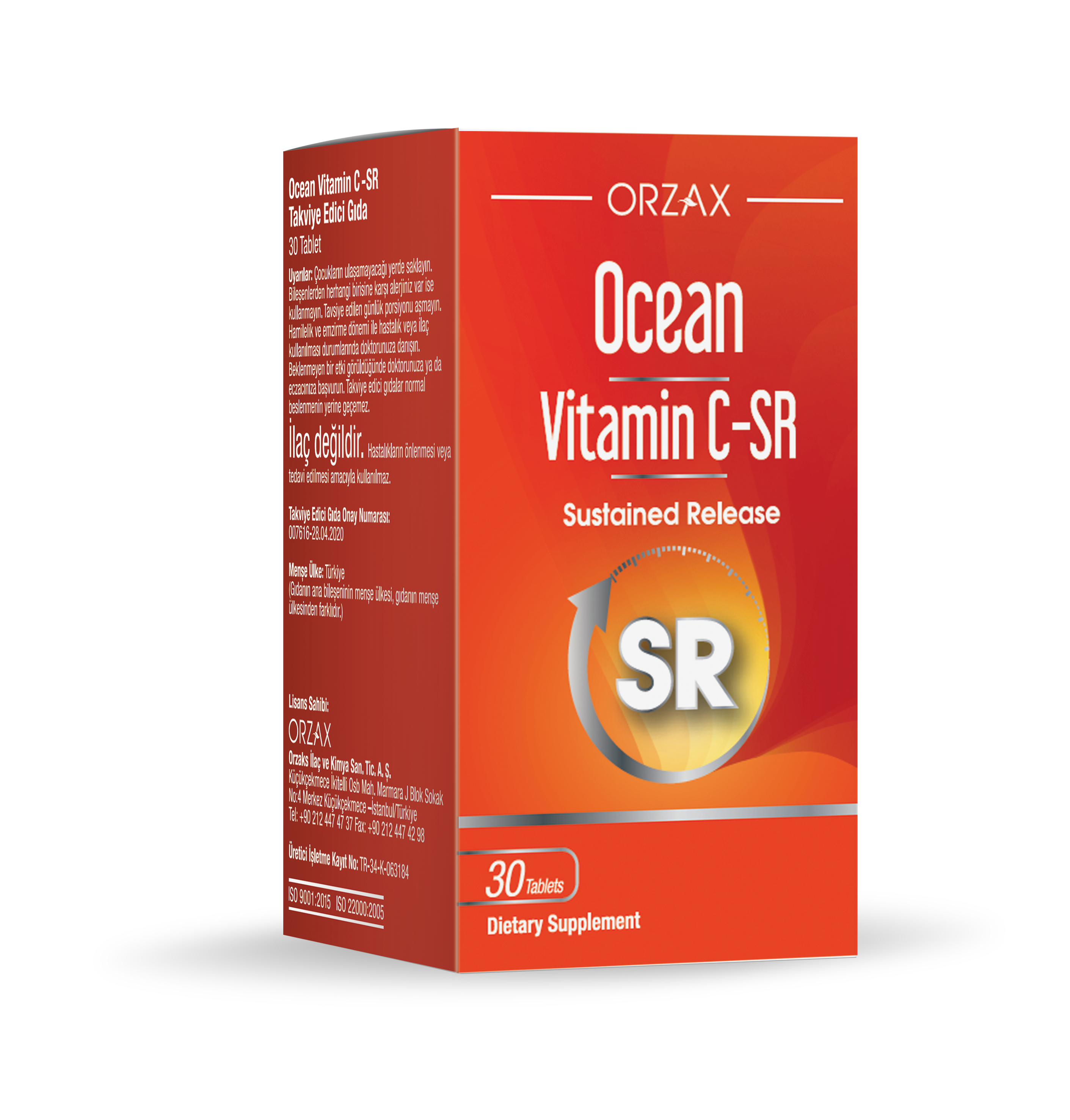 Ocean Vitamin C-SR 30 таблеток