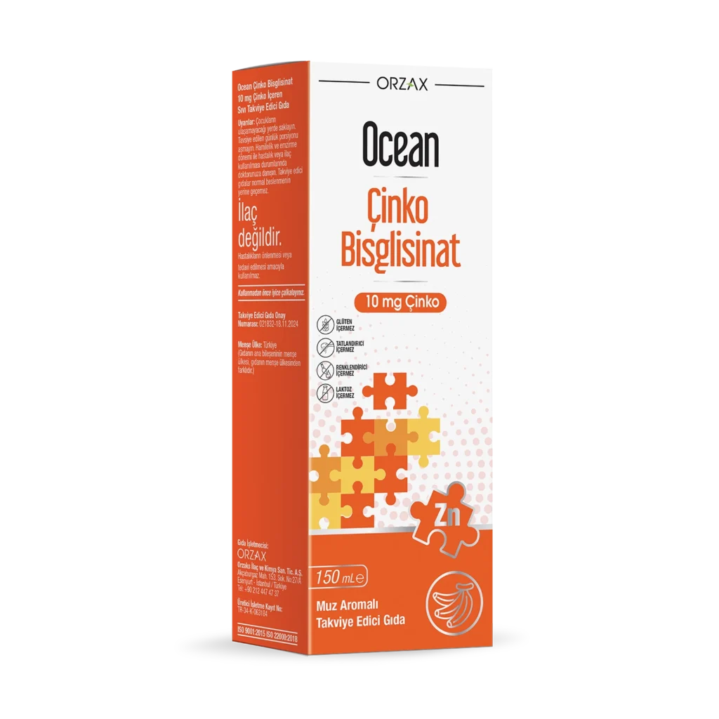 ORZAX Ocean Цинк Бисциглинат 150 ML