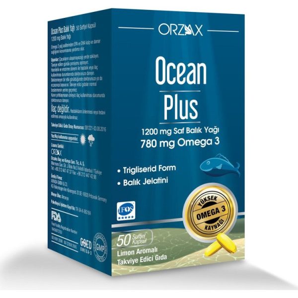 Ocean Plus 50 мягких желатиновых капсул
