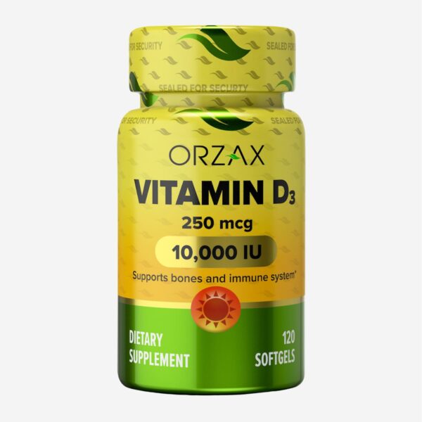 Orzax Vitamin D3 (Витамин Д3) 10000МЕ
