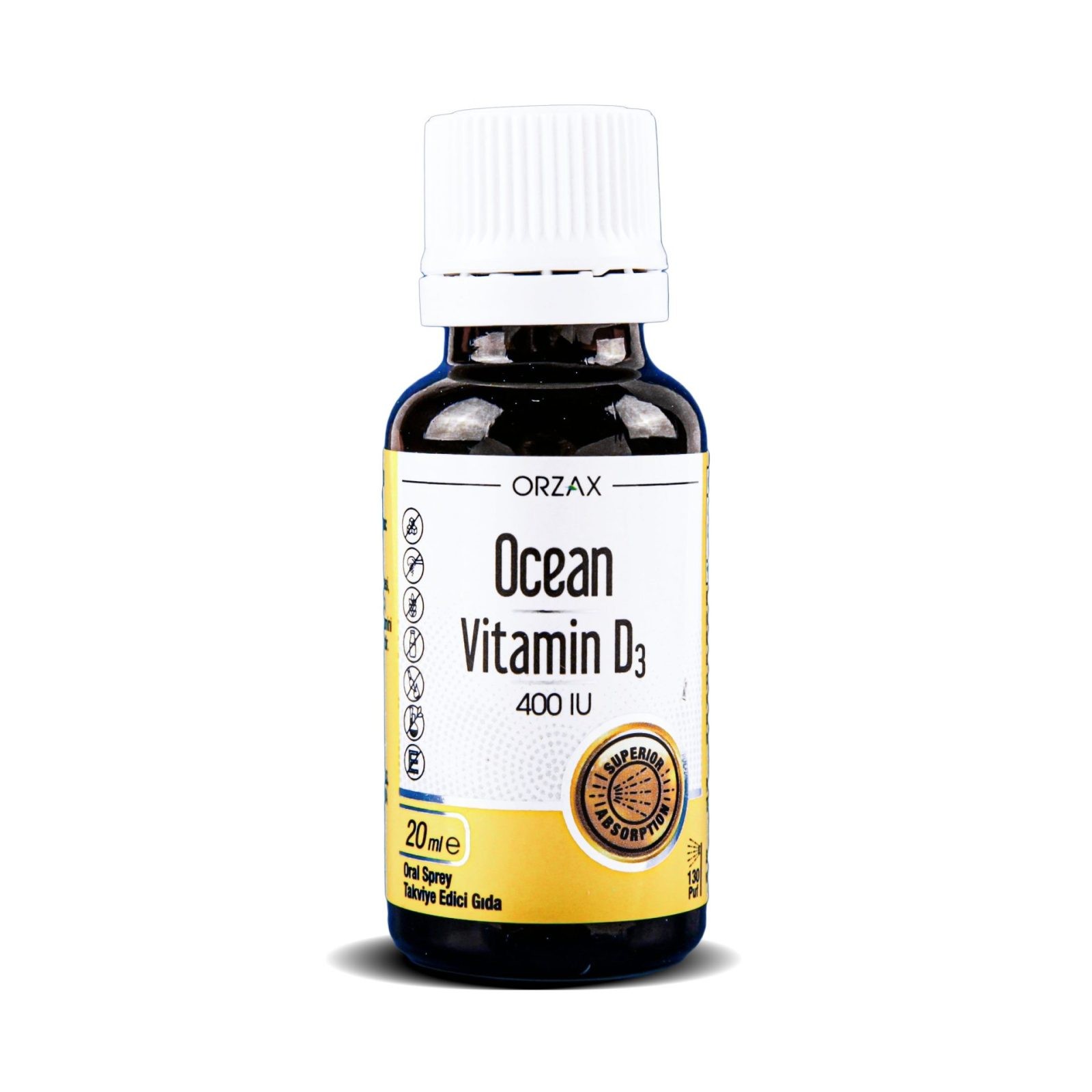 OCEAN ВИТАМИН Д  400 МЕ спрей 20 мл — изображение 2