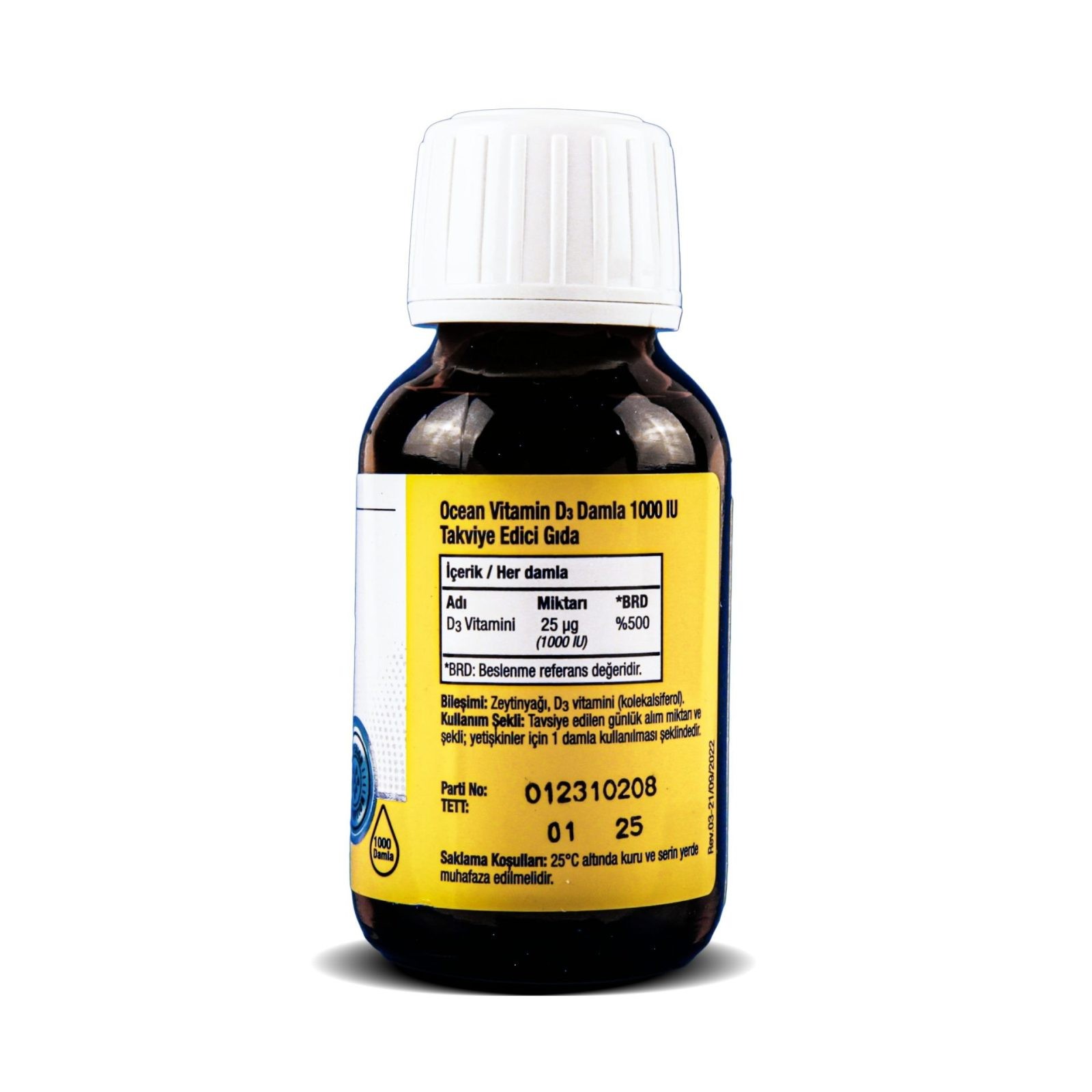 OCEAN ВИТАМИН Д 1000 МЕ капли 50 мл — изображение 3