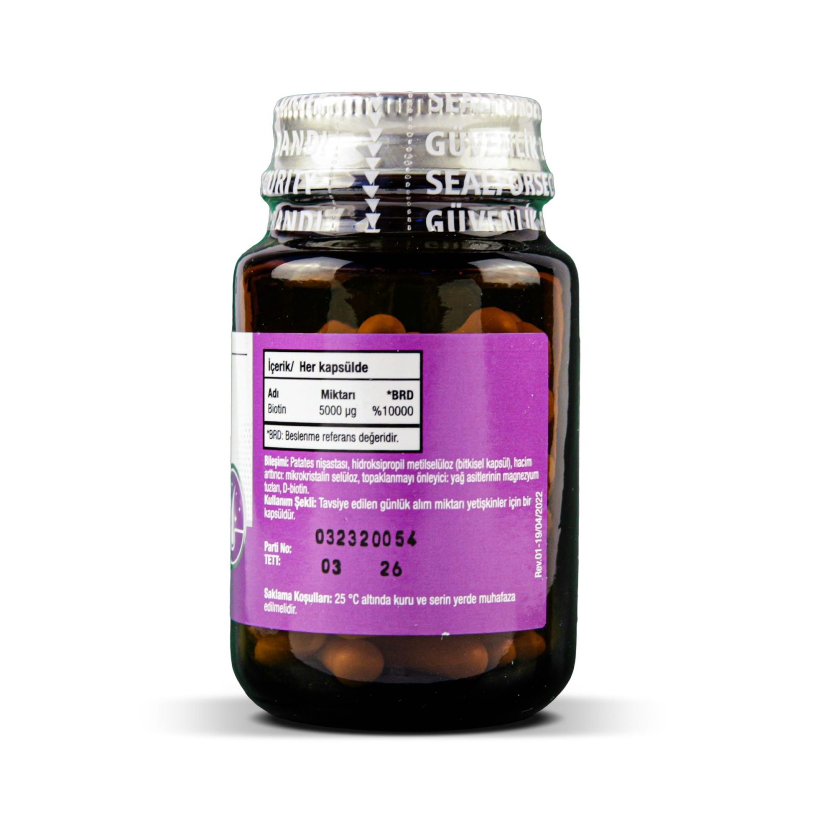 Ocean Biotin 5000 мкг 60 капсул — изображение 3