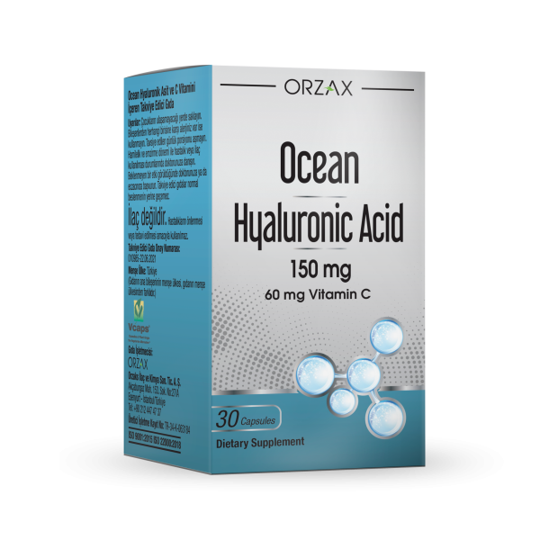 OCEAN HYALURONIC ACID 150 мг 30 капсул - фото №1 - Orzax.kz