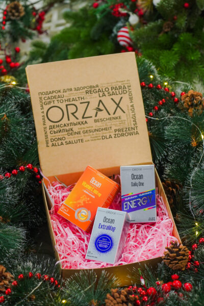 ORZAX Подарочный набор «Энерджи» таблетки 30 шт - фото №1 - Orzax.kz