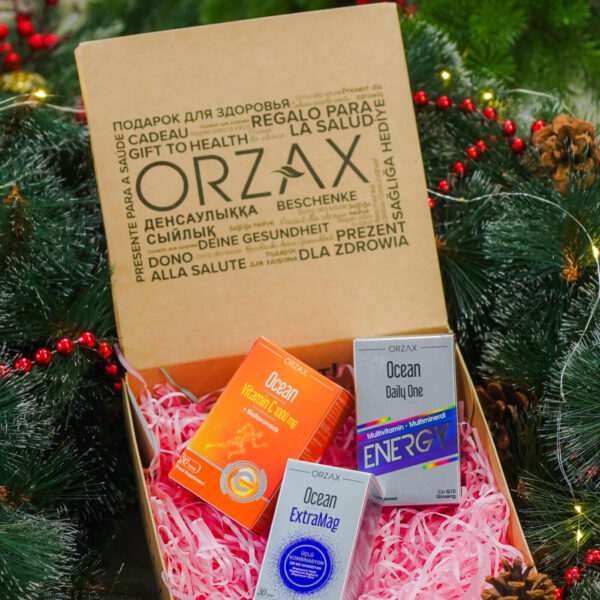 ORZAX Подарочный набор «Энерджи» таблетки 30 шт - фото №1 - Orzax.kz