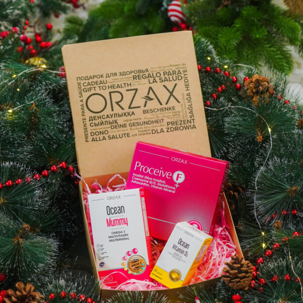 ORZAX подарочный набор «Женское здоровье» таблетки 30 шт - фото №1 - Orzax.kz